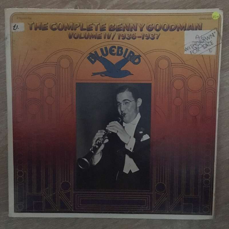 Benny Goodman  The Complete Benny Goodman, Vol. IV / 1936-1937- Double Vinyl LP Record - Op...