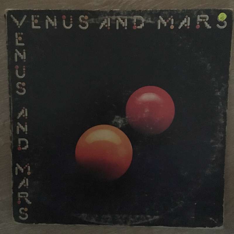 Paul McCartney and Wings - Venus and Mars - Vinyl LP Record - Opened  - Very-Good Quality (VG)