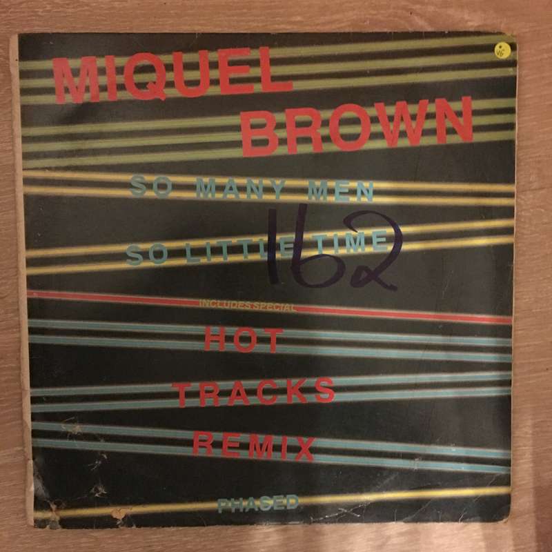 Miquel Brown  So Many Men, So Little Time - Vinyl LP Record - Opened  - Very-Good Quality (VG)