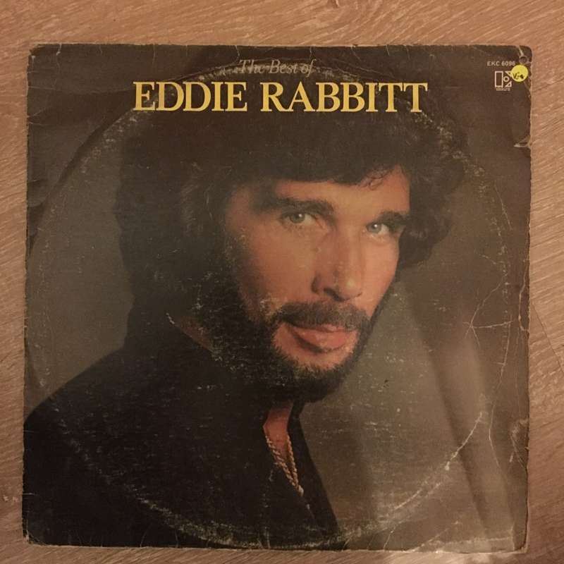 The Best Of Eddie Rabbit -  Vinyl LP Record - Opened  - Very-Good Quality (VG)