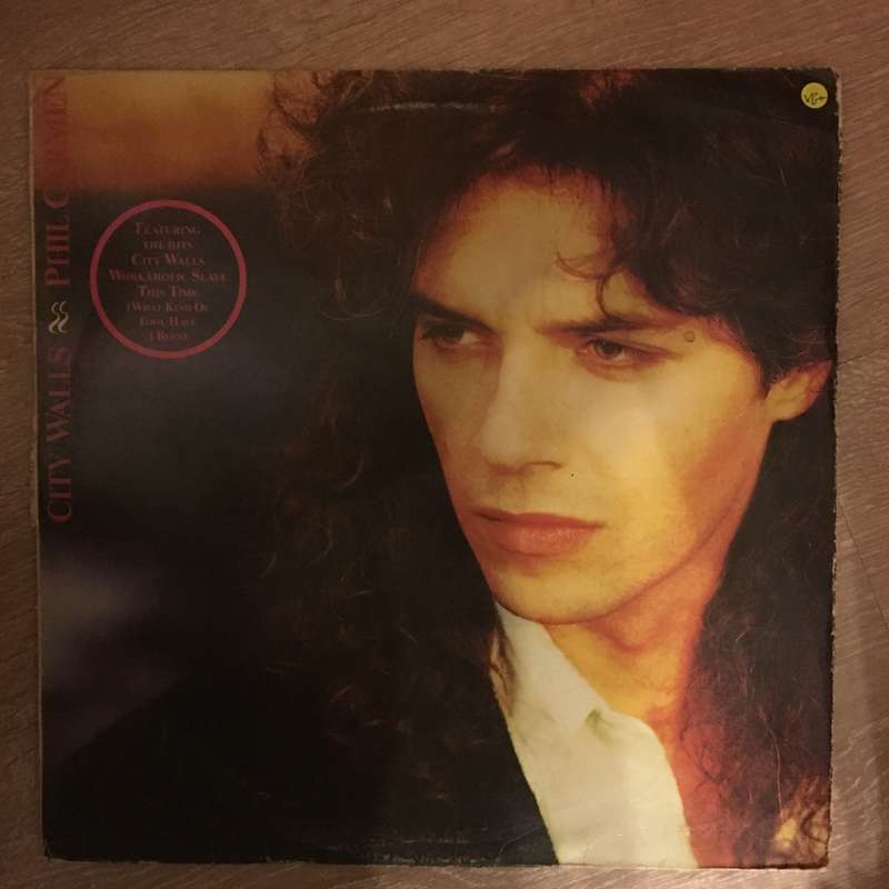 Phil Carmen - City Walls - Vinyl LP Record - Very-Good+ Quality (VG+)