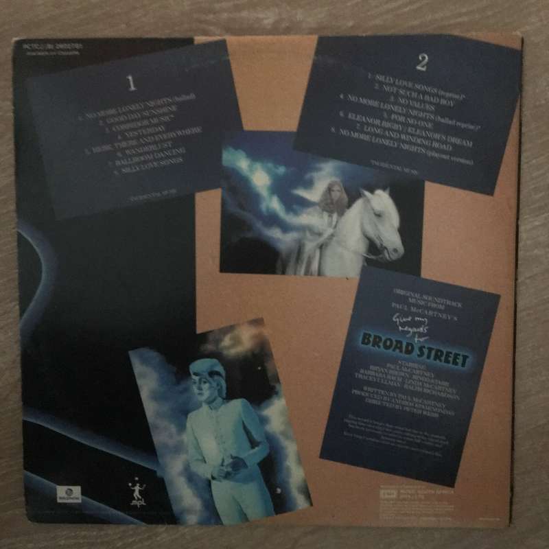 Paul McCartney  Give My Regards To Broad Street - Vinyl LP Record  (VG)