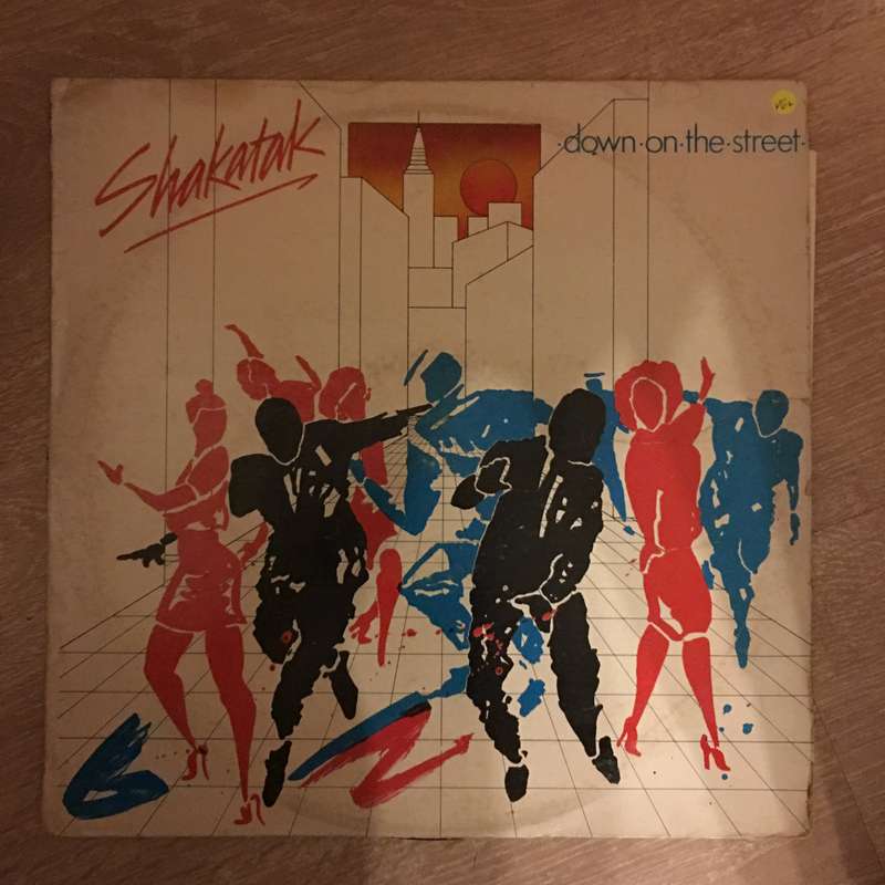 Shakatak - Down On The Street- Vinyl LP Record  (VG+)