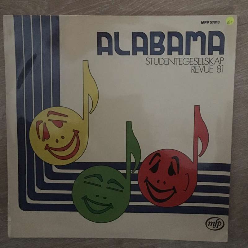 Alabama - Studentgeselsskap Revue 81 - Vinyl LP Record - Opened  - Very-Good+ Quality (VG+)