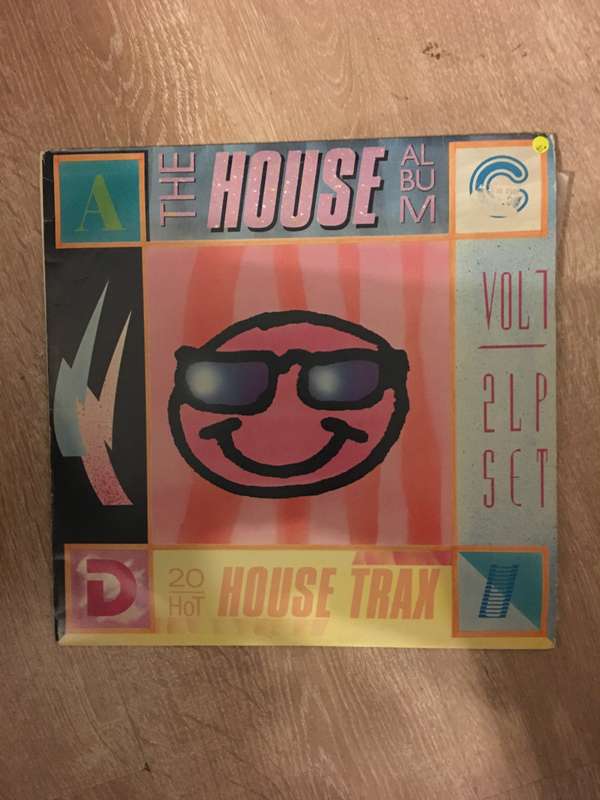 The House Album - 20 Hot DJ Trax - Vinyl LP Record - Opened  - Very-Good+ Quality (VG+)