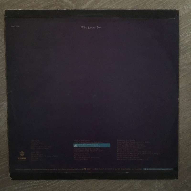 The Four Seasons - Who Loves You  - Vinyl LP Record - Opened  - Very-Good Quality (VG)