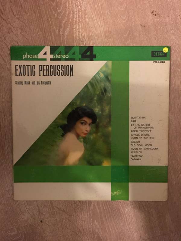 Stanley Black and His Orchestra - Exotic Percussion - Vinyl LP Record - Opened  - Very-Good- Qual...