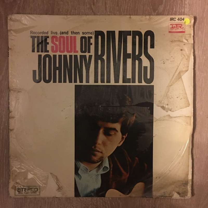 The Soul Of Johnny Rivers - Vinyl LP Record - Opened  - Good Quality (G)