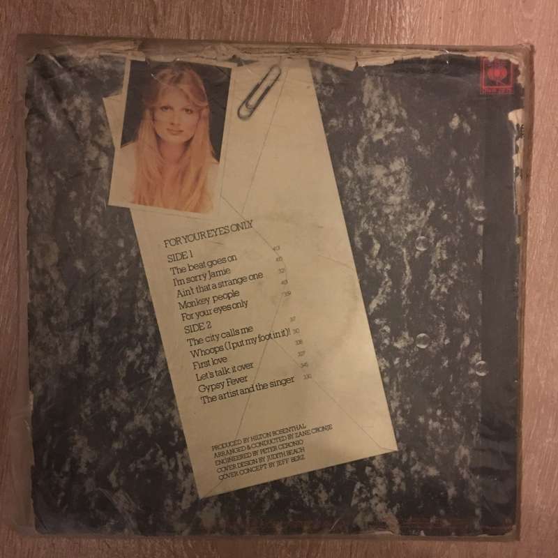 Penny Croft  For Your Eyes Only -  Vinyl LP Record - Opened  - Very-Good Quality (VG)