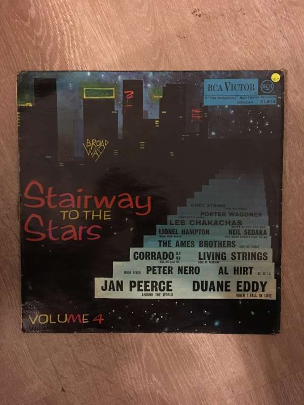 Stairway to The Stars Volume 4 (Chet Atkins...) - Vinyl LP Record - Opened  - Very-Good- Quality ...