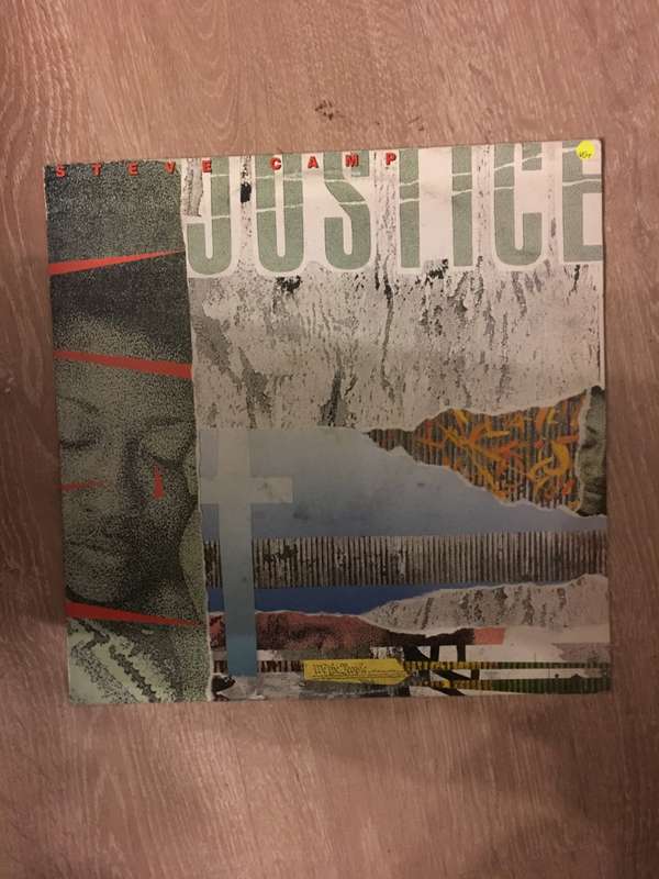 Steve Camp - Justice - Vinyl LP Record - Opened  - Very-Good+ Quality (VG+)