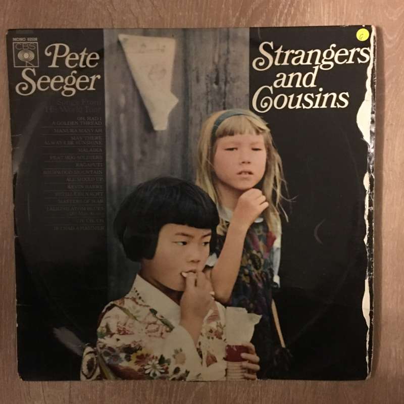Peet Seeger - Strangers and Cousins - Vinyl LP Record - Opened  - Good Quality (G)