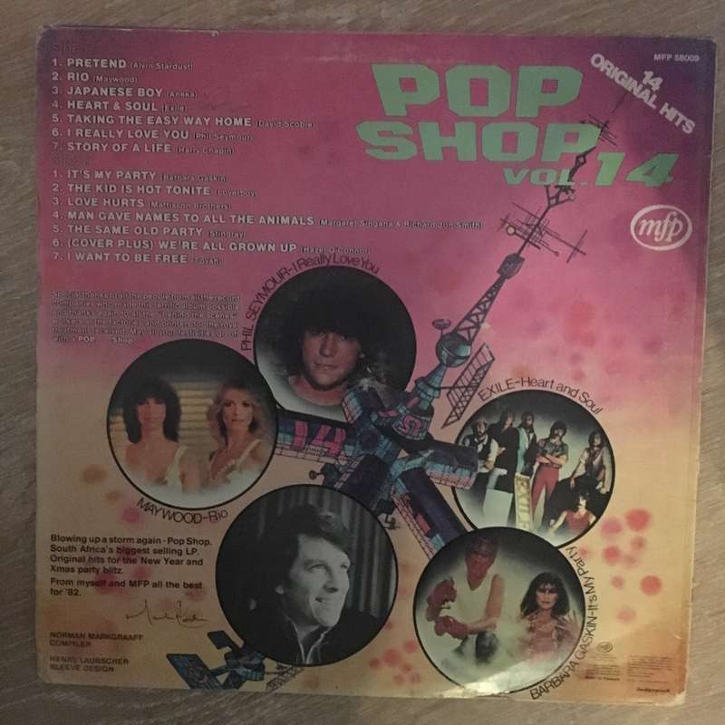 Pop Shop Vol 14 - Vinyl LP Record - Opened  - Very-Good- Quality (VG-)