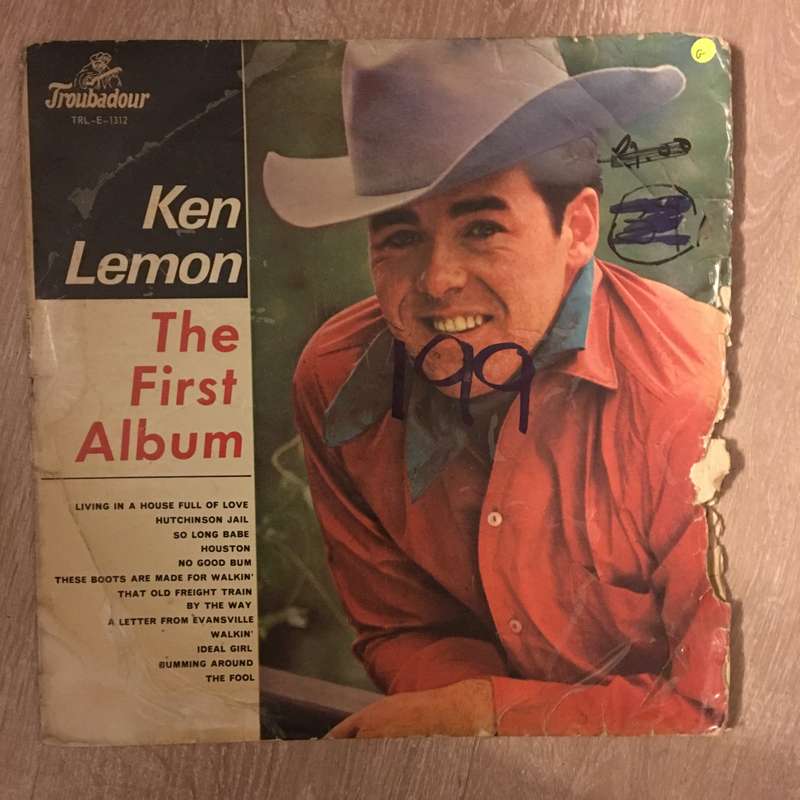 Ken Lemon - The First Album - Vinyl LP Record - Opened  - Good Quality (G)