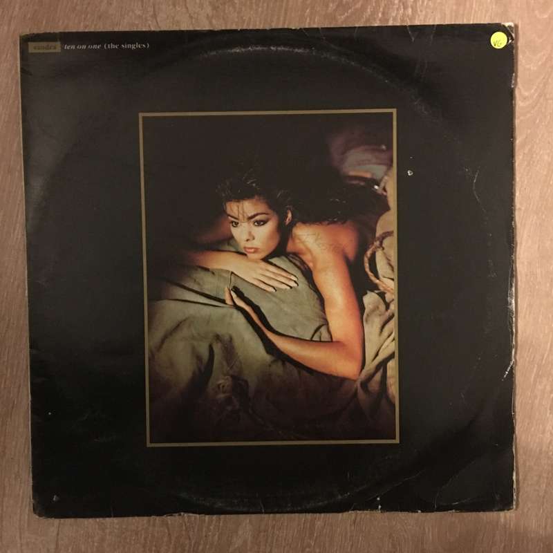 Sandra - Ten On One - The SIngles -  Vinyl LP Record - Opened  - Very-Good Quality (VG)