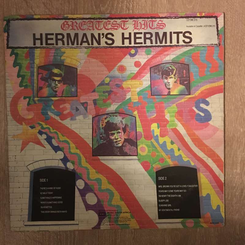 Herman's Hermits - Greatest Hits - Vinyl LP Record - Opened  - Good+ Quality (G+)