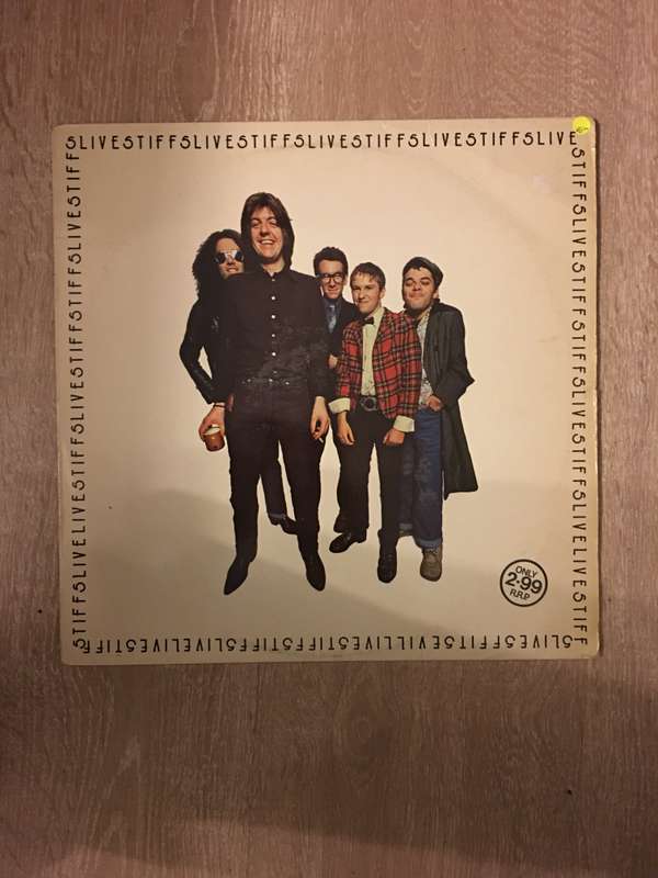 Live Stiffs - Vinyl LP Record - Opened  - Very-Good- Quality (VG-)
