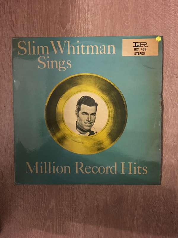 Slim Whitman Sings - Million Record Hits - Vinyl LP Record - Opened  - Very-Good+ Quality (VG+)