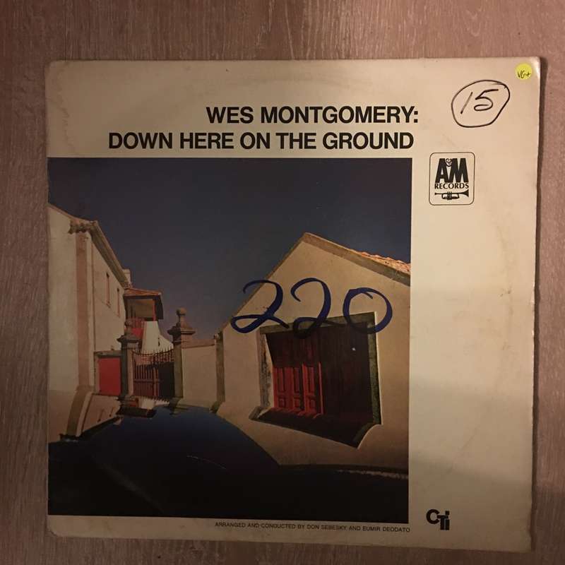 Wes Montgomery  Down Here On The Ground - Vinyl LP Record - Opened  - Very-Good+ Quality (VG+)