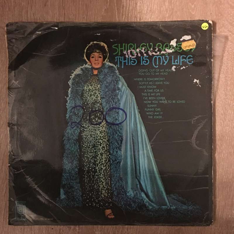 Shirley Bassey - This Is My Life - Vinyl LP Record - Opened  - Very-Good+ Quality (VG+)