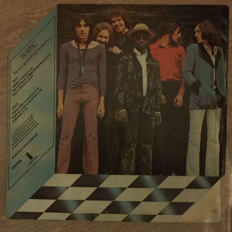 Traffic  The Low Spark Of High-Heeled Boys - Vinyl LP Record - Good+ Quality (G+)