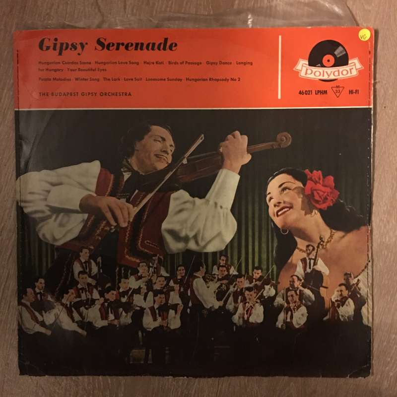 Gipsy Serenade -  Vinyl LP Record - Opened  - Very-Good Quality (VG)