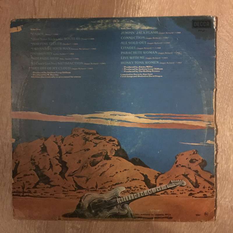 Rolling Stones - Solid Rock - Vinyl LP Record - Opened  - Good Quality (G)