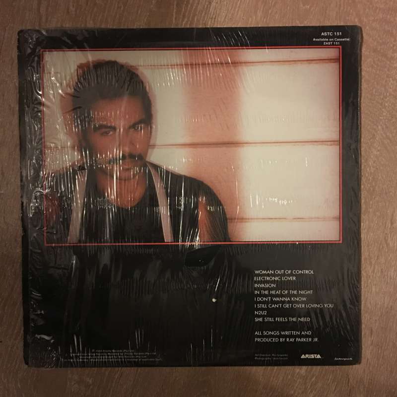 Ray Parker Jr.  Woman Out Of Control - Vinyl Record - Opened  - Very-Good+ Quality (VG+)