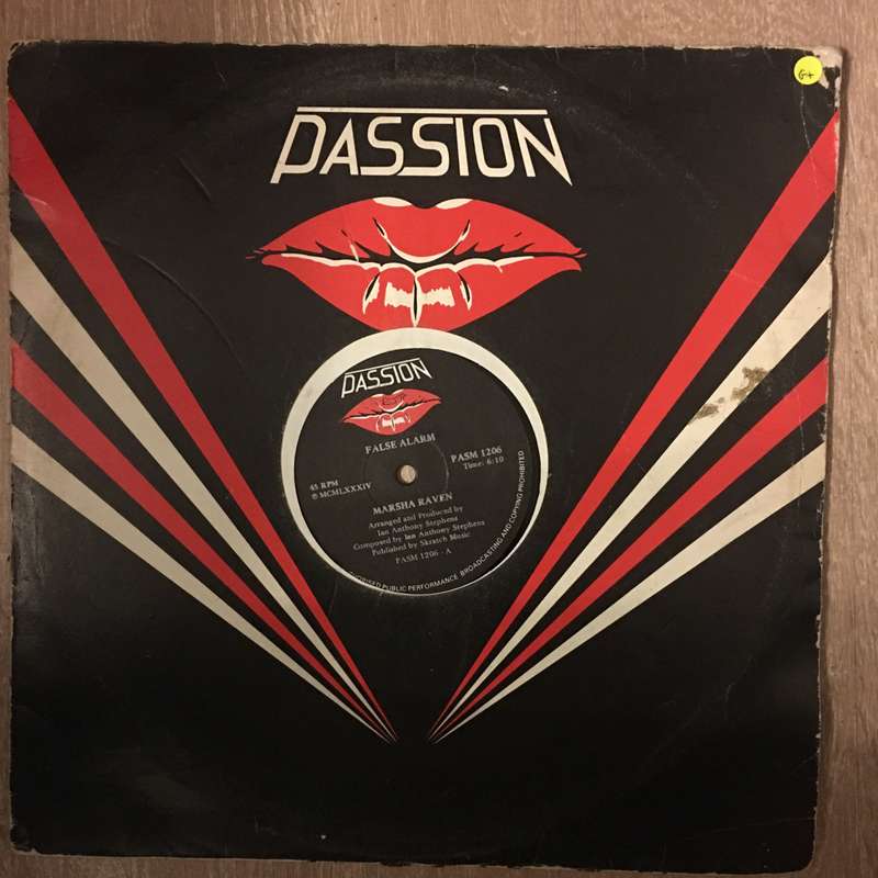Marsha Raven  False Alarm - Vinyl Record - Good+ Quality (G+)