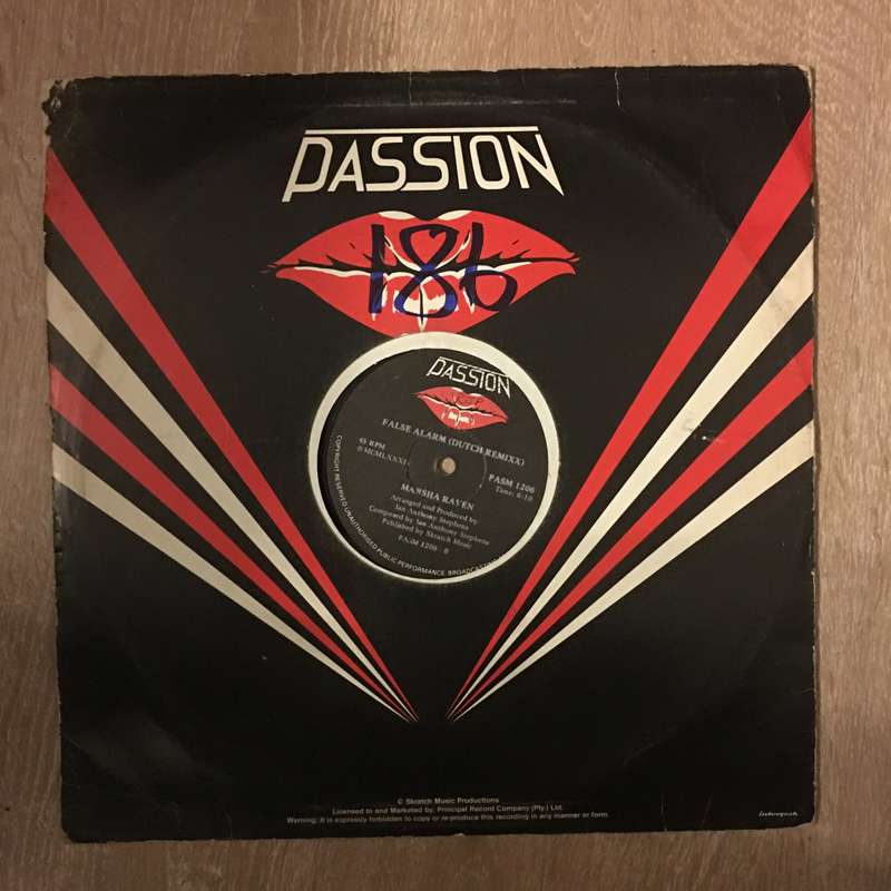 Marsha Raven  False Alarm - Vinyl Record - Good+ Quality (G+)
