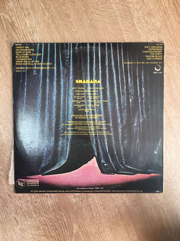 Shanana - Sha Na Na -  Vinyl LP Record - Opened  - Very-Good+ Quality (VG+)