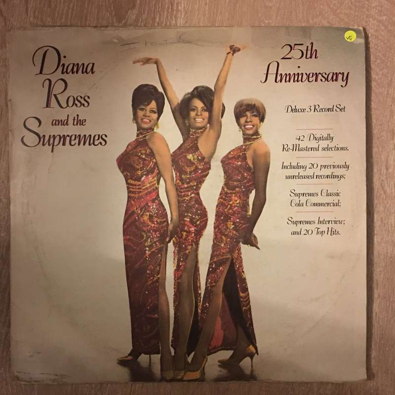 Diana Ross And The Supremes  25th Anniversary - Deluxe Record Set  - 3 x Vinyl LP Record - ...