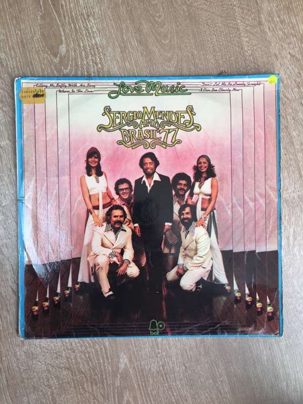 Sergio Mendes and Brazil 77 - Love Music -  Vinyl LP Record - Opened  - Very-Good+ Quality (VG+)