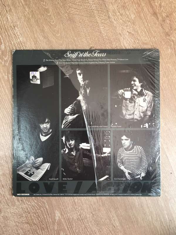 Sniff 'n' The Tears - Vinyl LP Record - Opened  - Very-Good- Quality (VG-)