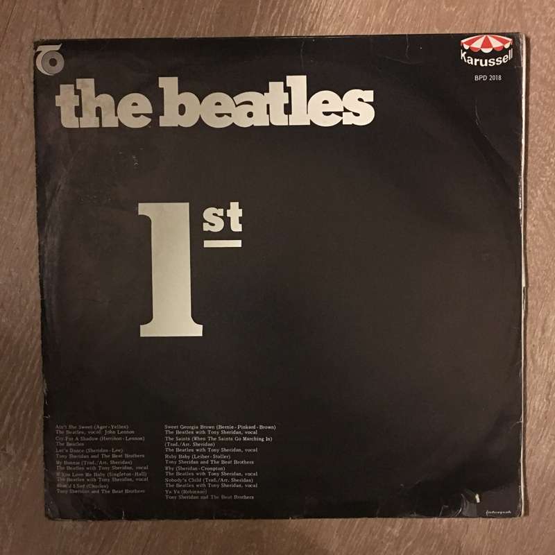 The Beatles 1st - Vinyl Record - Opened  - Good+ Quality (G+)