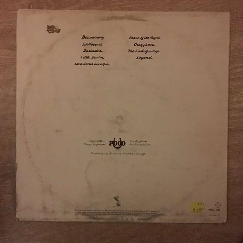 Poco  Legend -  Vinyl LP Record - Opened  - Very-Good+ Quality (VG+)