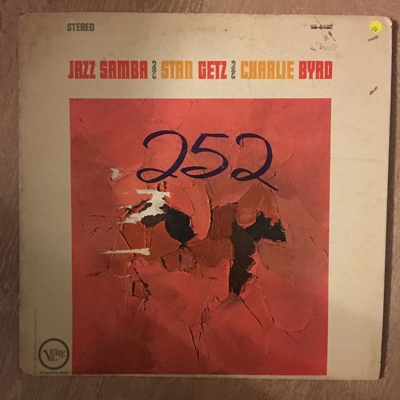 Stan Getz / Charlie Byrd  Jazz Samba -  Vinyl LP Record - Opened  - Very-Good Quality (VG)