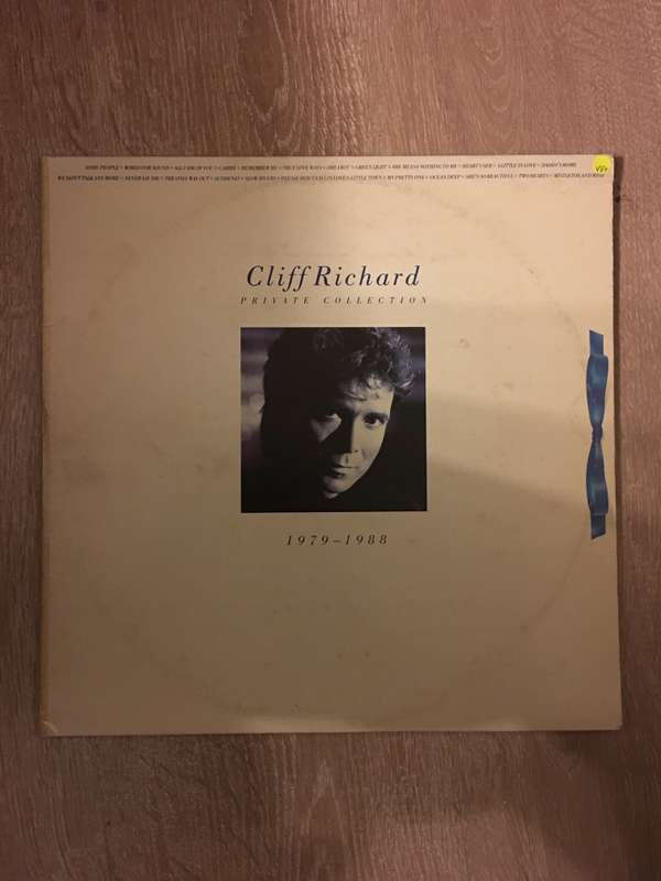 Cliff Richard - Private Collection  - Vinyl LP Record - Opened  - Very-Good+ Quality (VG+)