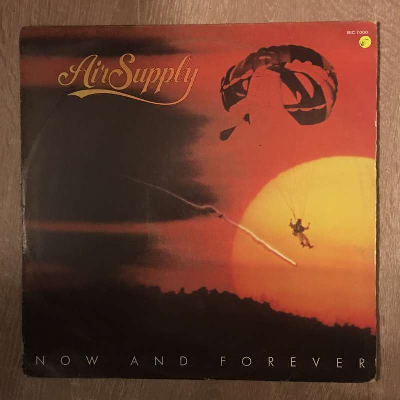 Air Supply - Now and Forever  - Vinyl LP Record - Opened  - Very-Good- Quality (VG-)