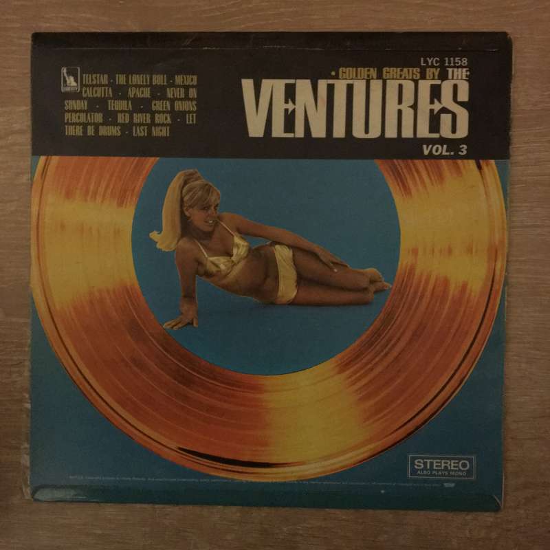 The Ventures  Golden Greats By The Ventures Vol 3 - Vinyl LP Record - Opened  - Very-Good+ ...