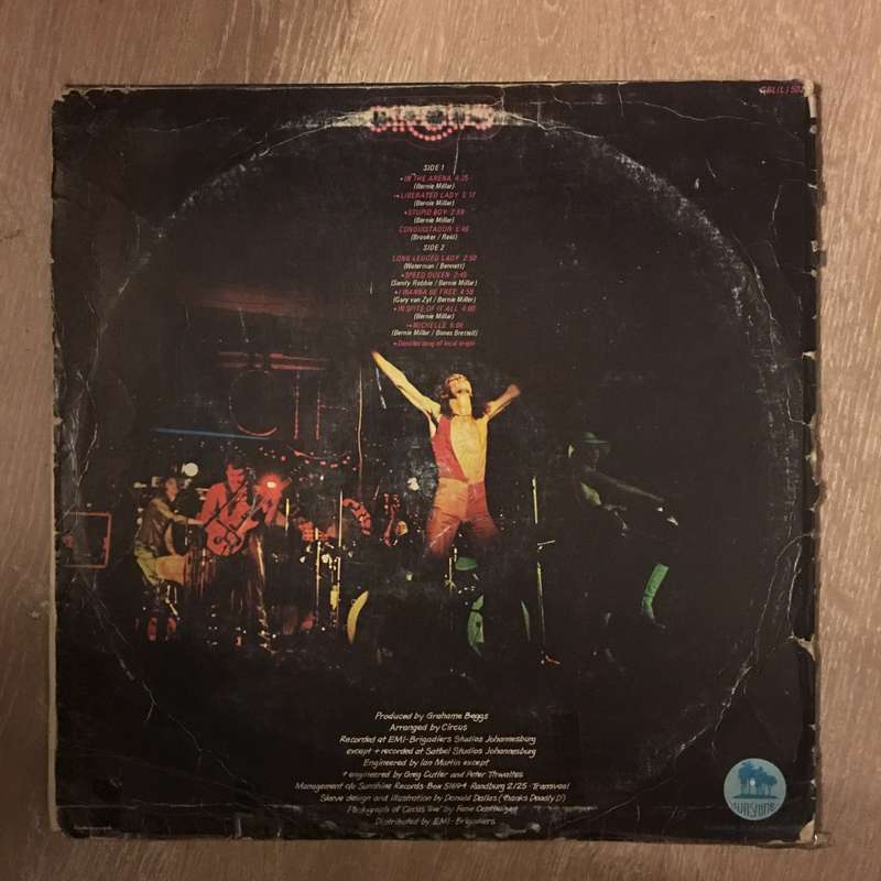 Circus  In The Arena - Vinyl LP Record - Opened  - Good Quality (G)