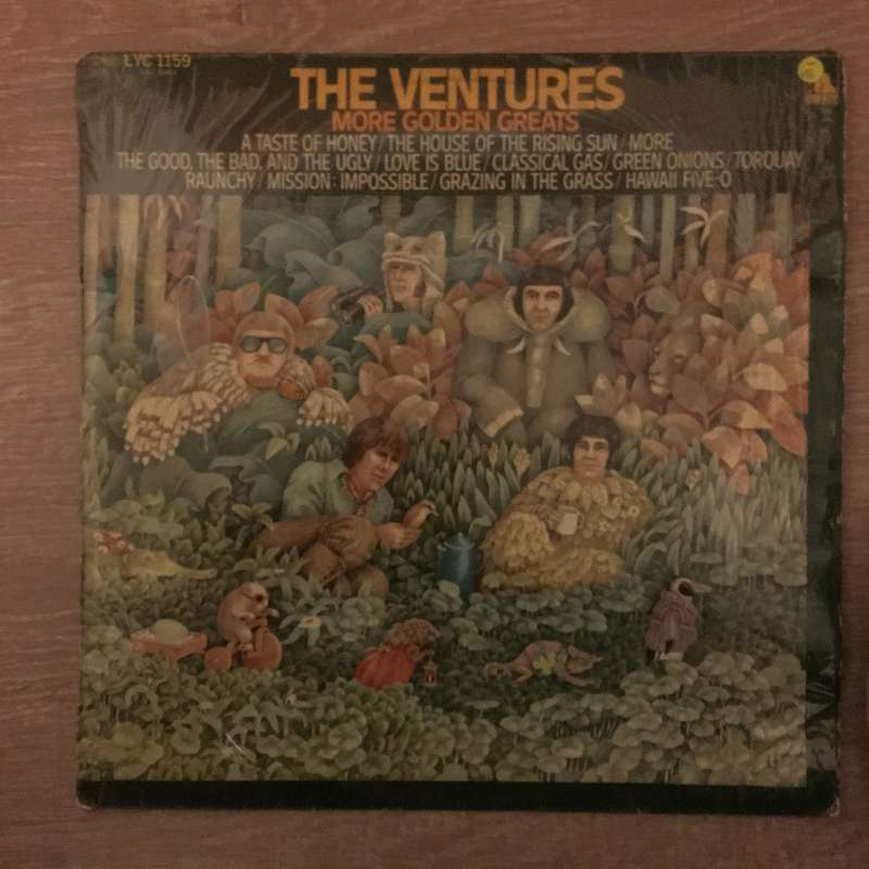 The Ventures - More Golden Greats - Vinyl LP Record - Opened  - Very-Good- Quality (VG-)