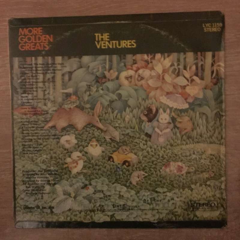 The Ventures - More Golden Greats - Vinyl LP Record - Opened  - Very-Good- Quality (VG-)