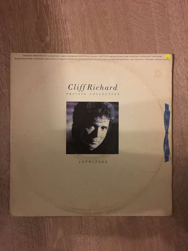 Cliff Richard - Private Collection - Vinyl LP Record - Very-Good- Quality (VG-)