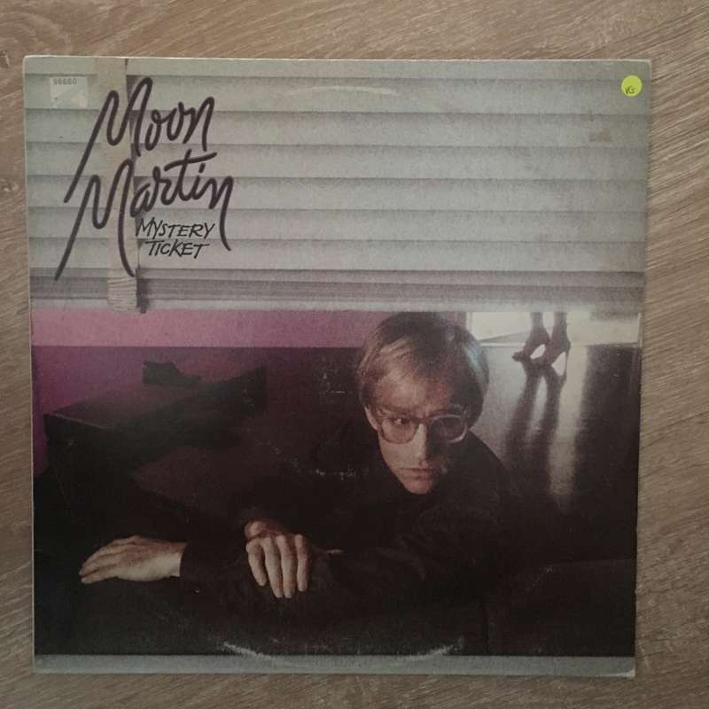 Moon Martin  Mystery Ticket - Vinyl LP Record - Opened  - Very-Good Quality (VG)