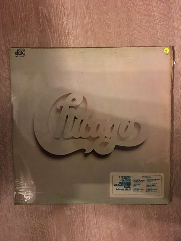 Chicago at Carnegie Hall - Volumes III and IV - Double  Vinyl LP Record - Opened  - Very-Good+  Q...