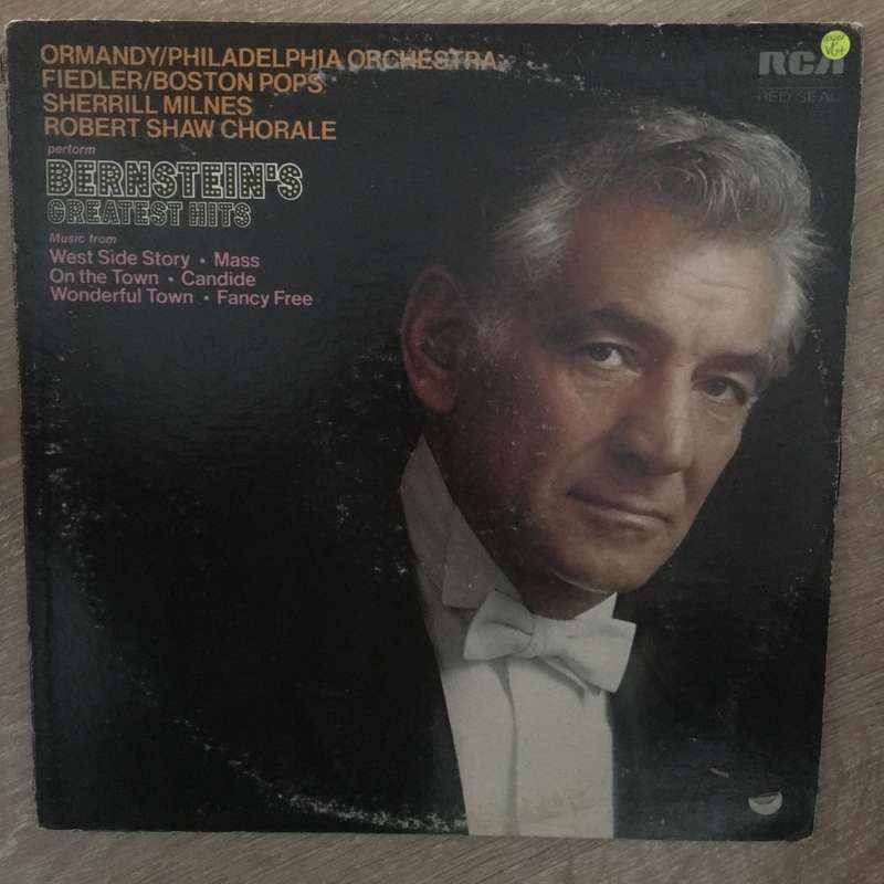 Bernstein's Greatest Hits - Eugene Ormandy Conducts The Philadelphia Orchestra - Vinyl LP Record ...