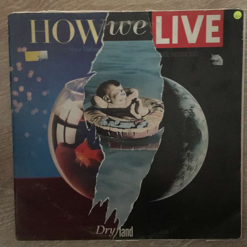 How We Live  Dry Land - Vinyl LP Record - Opened  - Very-Good+ Quality (VG+)