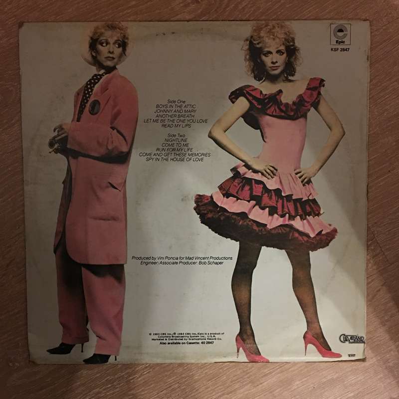 Ellen Foley - Another Breath -  Vinyl Record - Opened  - Good+ Quality (G+)