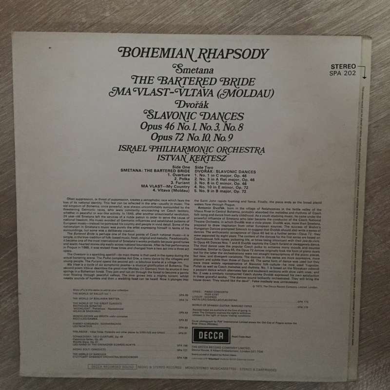 Israel Philharmonic Orchestra  Bohemian Rhapsody - Vinyl LP Record - Opened  - Very-Good...